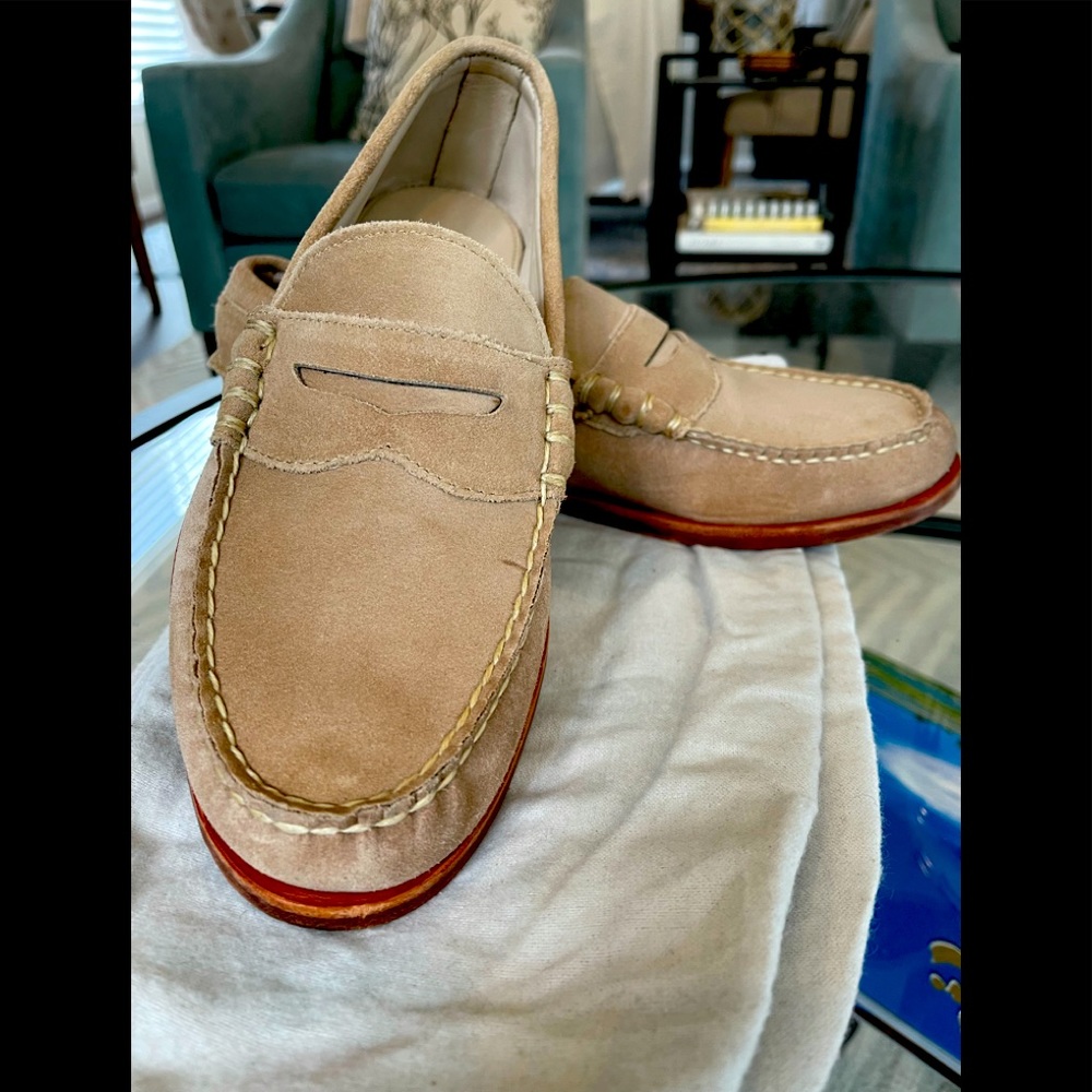 Allen Edmonds Sea Island loafers size 8 D width